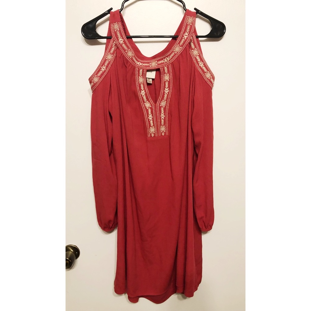 Knox Rose Cold Shoulder Dress // XL